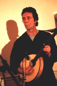 Chris with bouzouki